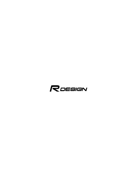 Passion Stickers Volvo R Design Cars Decals