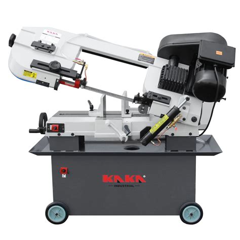 Buy KAKA INDUSTRIAL Band Saw BS-712N, 4 step blade speeds Horizontal metal cut band saw with 1 ...