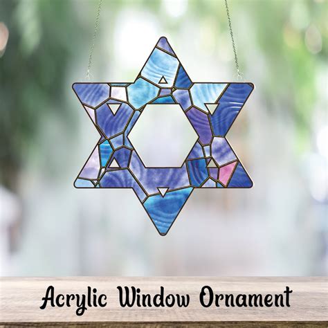 Star of David Hanukkah Ornament Hanukkah Decor Passover - Etsy