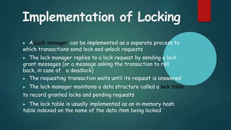 Db Unit Dbms Protocols In Transaction Ppt