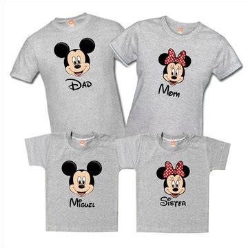 Camisetas Mickey Para Familia Personalizadas Atelier Yuwa Ciao Jp