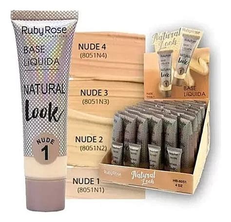 Base Ruby Rose Original Natural Look Nude Tono O MercadoLibre