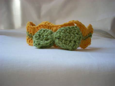 Baby Girl Crochet Bow Spring Headband - Etsy