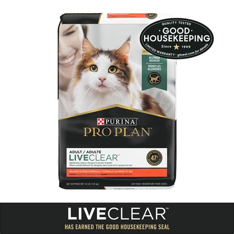 Purina Pro Plan Liveclear With Probiotics Salmon And Rice Formula Dry Ca