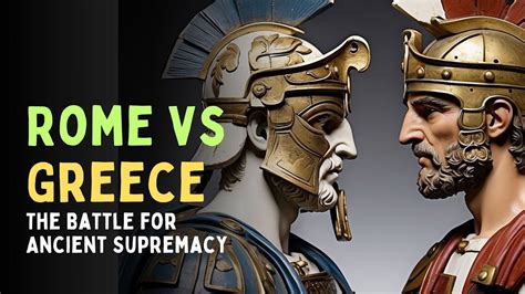 Rome Vs Greece The Battle For Ancient Supremacy How Rome Conquered