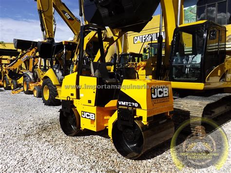 Vibrocompactador Vibromax Jcb Vmt Doble Rodillo De