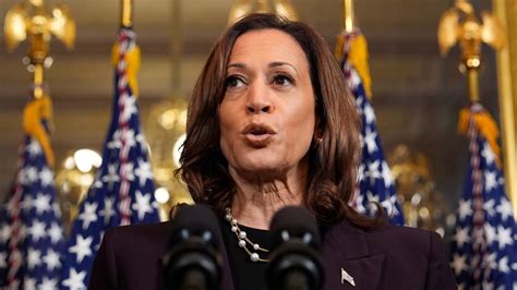 Vp Kamala Harris Urges Israeli Pm Benjamin Netanyahu To Agree To