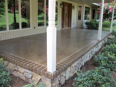 20 Painting Concrete Porch Ideas