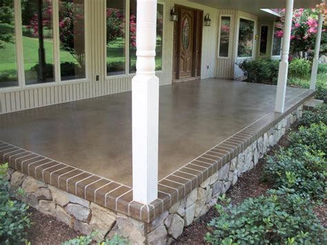 Small Concrete Front Porch Ideas Violet Knight