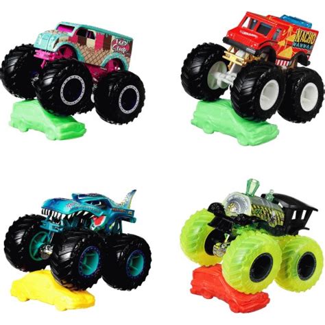 Hot Wheels Monster Trucks 1 64 Assortment Compare Prices Where To Buy Trolley Co Uk