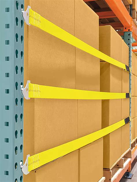 Pallet Rack Safety Straps In Stock Ulineca