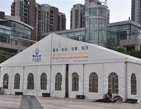 Large Clear Span Tent Semi Permanent Industry Warehouse Marquee China Event Tent And Wedding