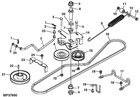 John Deere X Belt Diagram