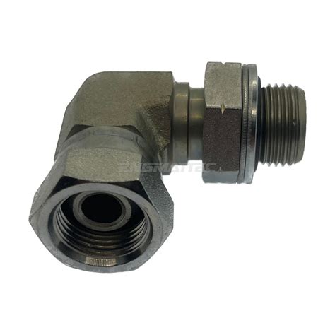 Bsp Parallel Male X Bsp Swivel Female 90° Compact — Engmattec Australia