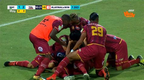 Nacional 1 2 Tolima Goles Y Tanda De Penales Final Liga Aguila 2018