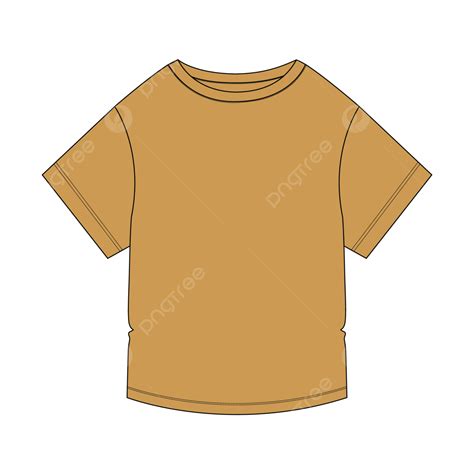 Plantilla De Ilustraci N Vectorial De Camiseta De Color Amarillo Png