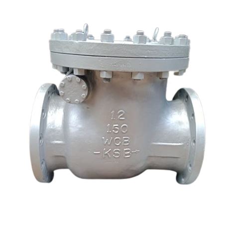 15030060090015002500 Cast Steel Swing Check Valve Flanged End Size 1inch To 36