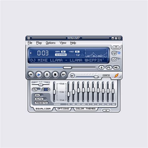 obsolete winamp  modern skin