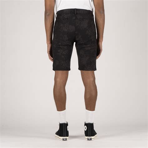 Chino Short Luxury Flower Jacquard Naked Famous Denim