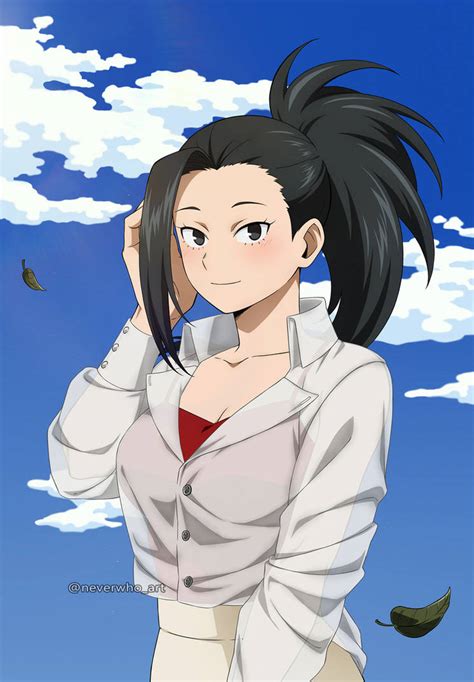 Bnha Commission Momo Yaoyorozu By Neverwho On Deviantart