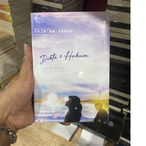 Jual Novel Dikta Dan Hukum By Dhia An Farah Novel Pelajar Shopee