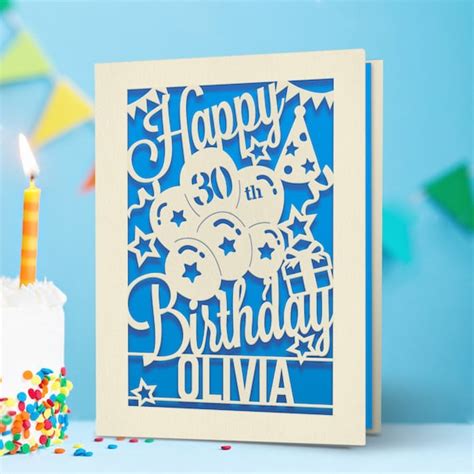 Laser Cut Birthday Cards Laser Cut Birthday Cards A Unique And