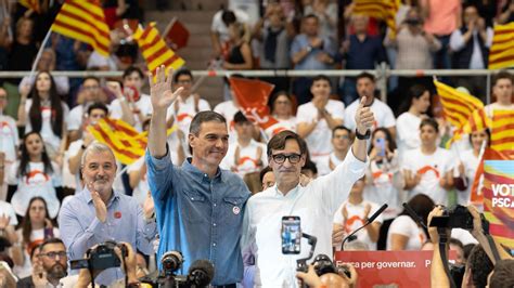 Pedro Sánchez Vamos a gobernar en Cataluña