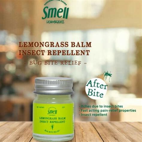 Smell Lemongrass 檸檬草蚊膏 15g