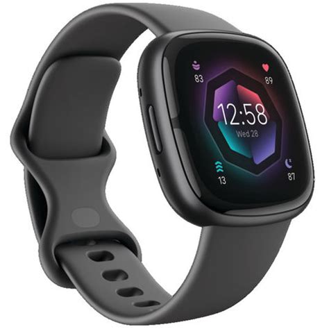 dショッピング Fitbit Sense 2 Shadow Grey Graphite スマートウォッチ FRCJK FB521BKGB