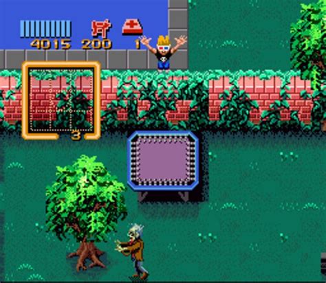 Zombies Ate My Neighbors Snes Super Nintendo Screenshots