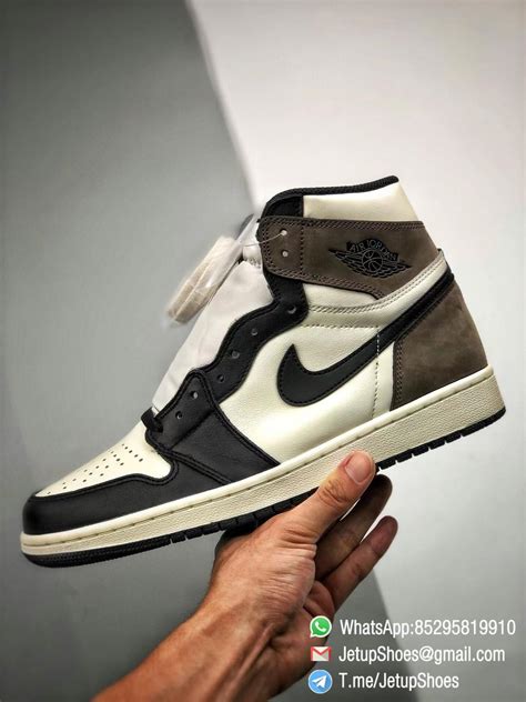 Best Replica Air Jordan Retro High Og Dark Mocha Off White Leather