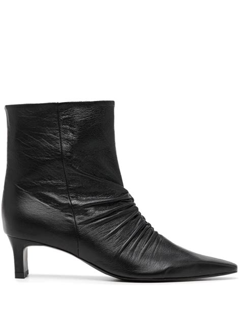 Reike Nen Rushy 50mm Leather Boots | Black | FARFETCH