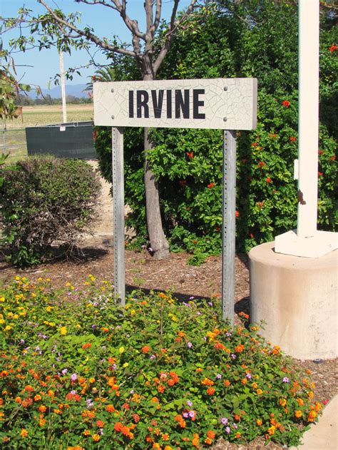 Irvine Ca Amtrak Metrolink Station Irvine California