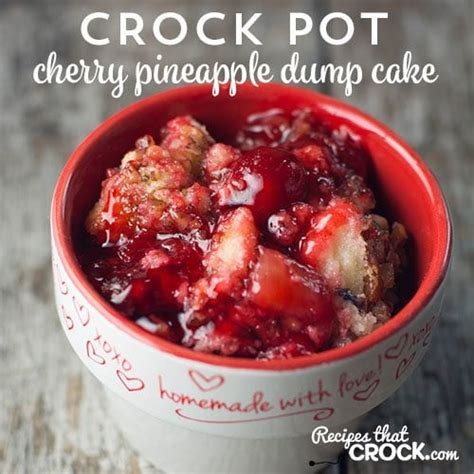 Crock Pot Pineapple Dump Cake Recipes That Crock