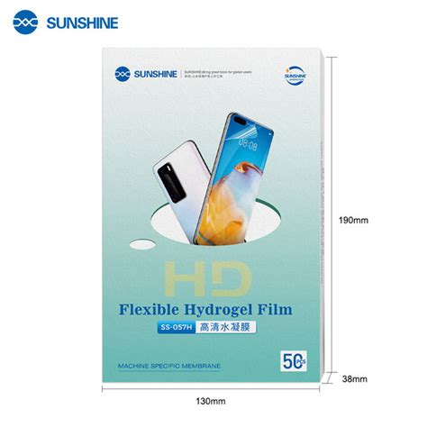 Sunshine Ss H Hd Hydrogel Film Pcs Box