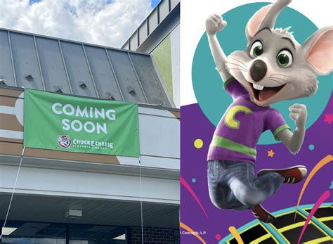 Coming Soon Signage Up At Chuck E Cheese In White Flint Plaza New