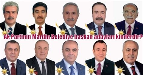 Ak Partinin Mardin Belediye başkan adayları kimlerdir