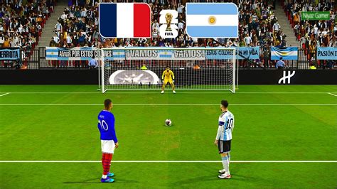 France Vs Argentina Penalty Shootout Fifa World Cup 2026 Pes Gameplay Youtube