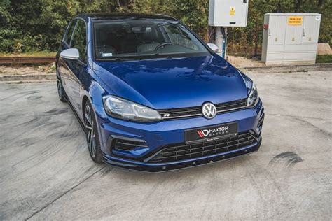 Lame De Pare Chocs Avant Vw Golf R R Line Facelift Kustomorphose