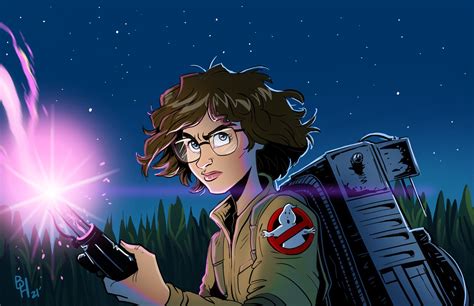 Artstation Phoebe Ghostbusters Afterlife Fanart Brian Hess