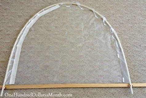 How To Make A Hoop House Picture Tutorial One Hundred Dollars A