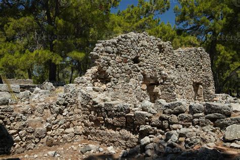 Phaselis Ancient City In Kemer Antalya Turkiye 13847812 Stock Photo