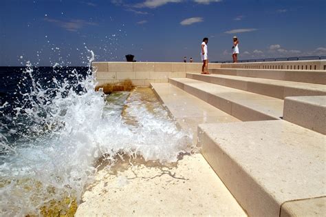 Morske Orgulje And Or The Sea Organ Nikola Basic Located On The