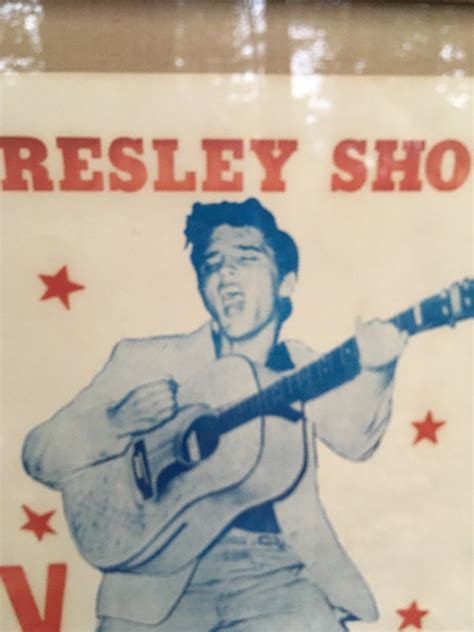 The Iconic Elvis Presley Florida Theatre Concert Poster Jacksonville