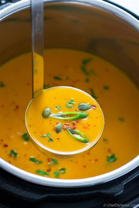 Thai Butternut Squash Soup With Coconut Milk Creamy Spicy Recipe