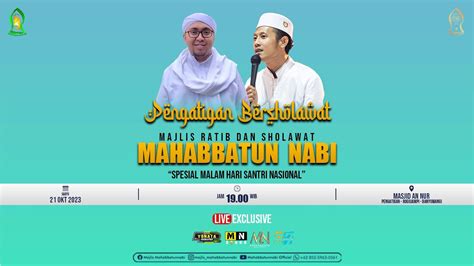 Pengatigan Bersholawat Bersama Majlis Mahabbatun Nabi Dalam Rangka