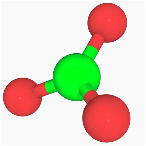 Chlorate Ion Molecule Photograph by Laguna Design/science Photo Library ...