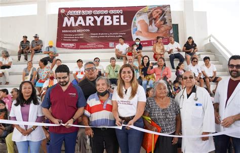 Con Gran Xito Marybel Villegas Arranca Las Brigadas De Salud Abre Los