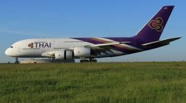 Thai Airways Fleet Of A380 Stored Airfleets Aviation