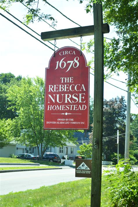 Rebecca Nurse Homestead- Danvers, Mass. (Salem Witch Trials Site)